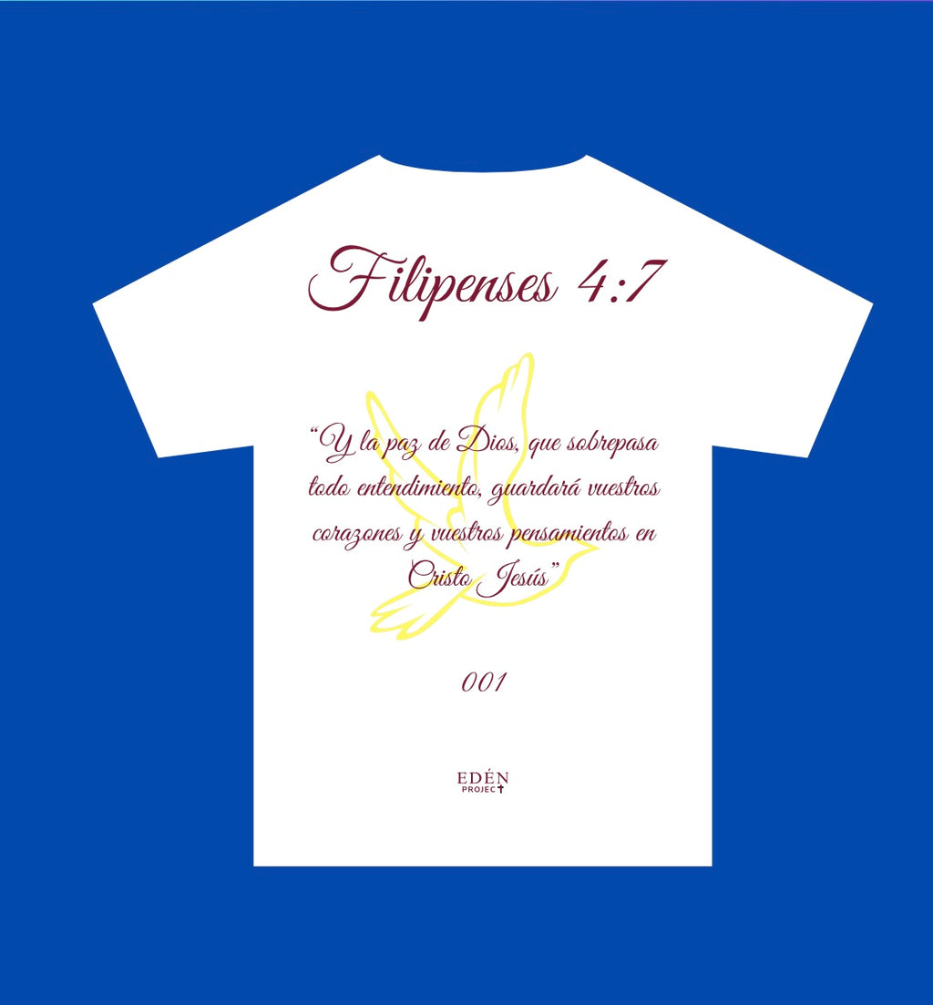 Filipenses 4:7 Burdeos